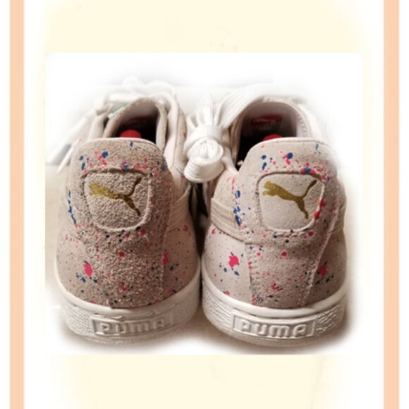 New Rare & Unique Men\'s Genuine Suede (Leather) Limited Edition Puma Shoes, 9.5*